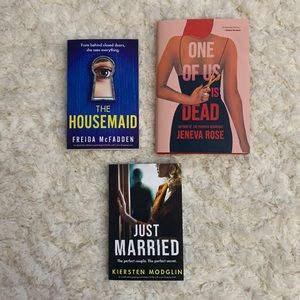 Bundle of 3 Mystery and Thriller Books